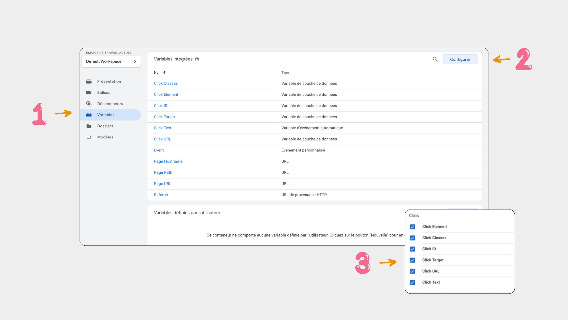 3 étapes simples pour activer le suivi des clics sur GTM