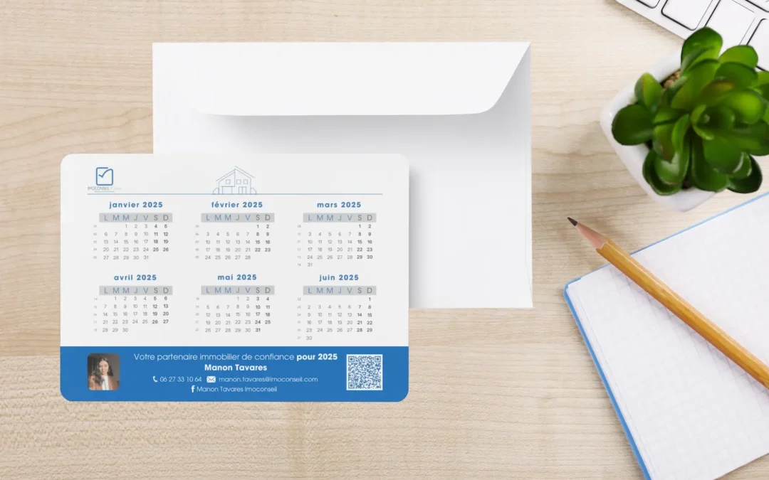 IMOCONSEIL France – Création de calendriers publicitaires