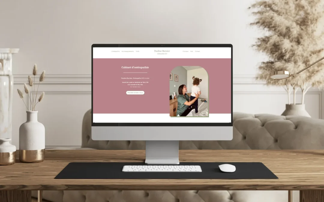 Pauline Barnier – Création de site internet