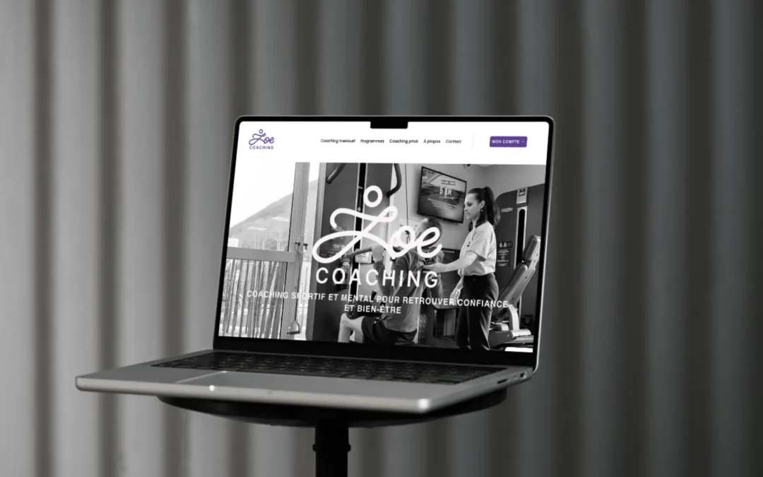 Zoé Coaching – Création de site internet