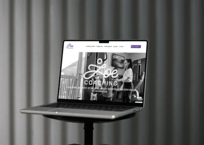 Zoé Coaching – Création de site internet