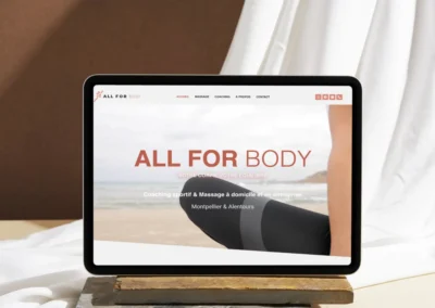 All for body – Création de site internet