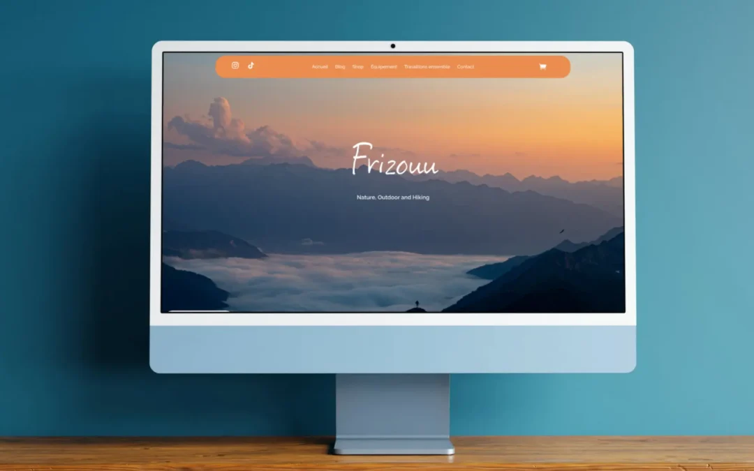Frizouu – Création de site internet