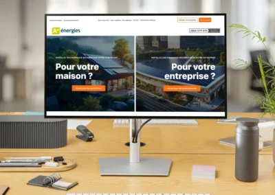 A+ énergies – Refonte de site internet