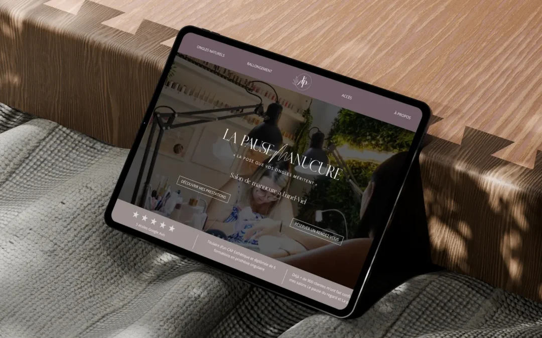 La Pause Manucure – Création de site internet