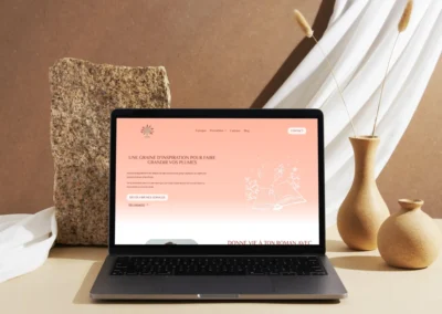 Une graine des plumes – Création de site internet